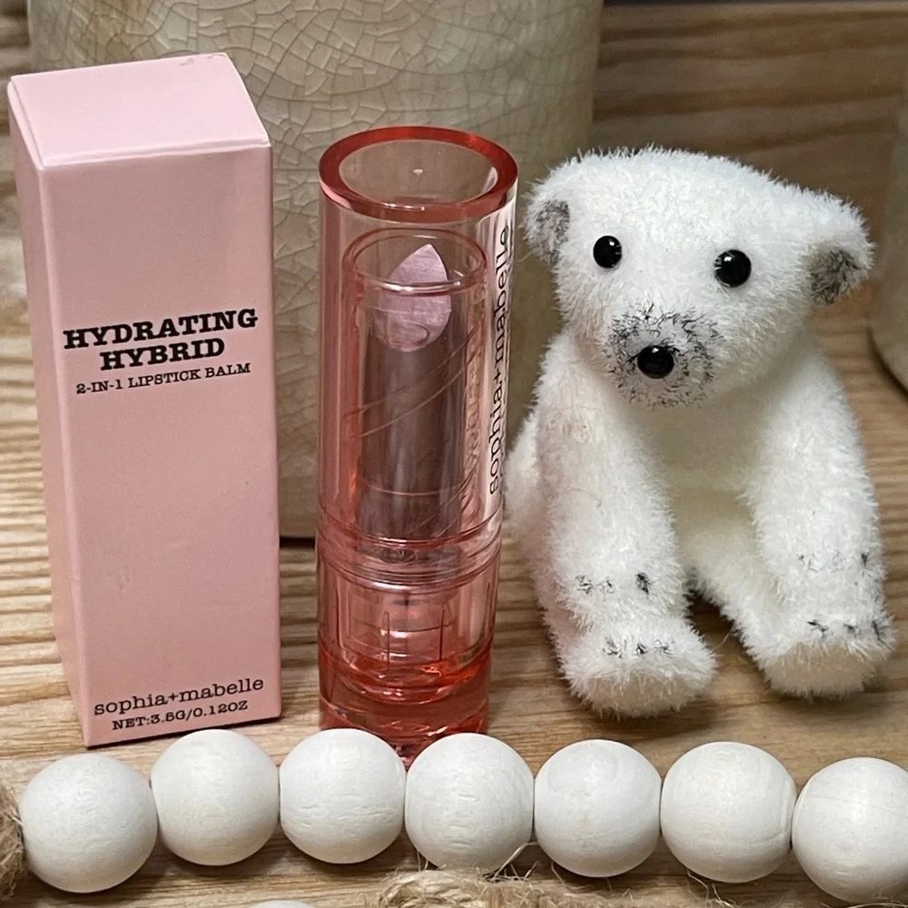 SOPHIA+MABELLE Hydrating Hybrid Lipstick Balm in “Weekend getaway”